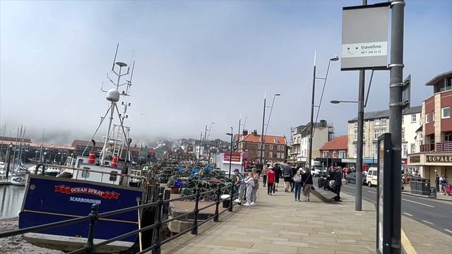 Скарборо,  курортный  город  в  Англии Scarborough 29-5-2021