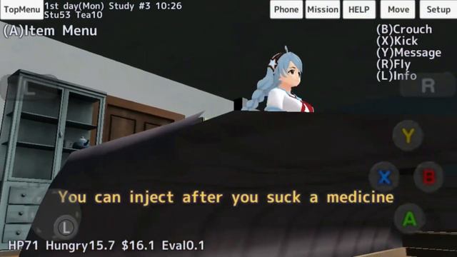 Фишки и Баги в СГС💙 [School Girls Simulator] смотреть онлайн