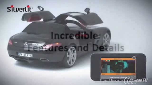 Silverlit 86074 Black Interactive Bluetooth R C Mercedes Benz SLS AMG Product Tour смотреть онлайн