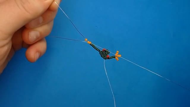Лягушка ? из #бисера/Животные из бисера параллельным плетением смотреть онлайн