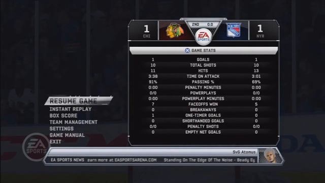 NHL 12 Be A GM - NY Rangers Stanley Cup Finals - Game 1 смотреть онлайн