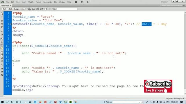 PHP tutorial in Hindi part - 09 - What is cookie and Session смотреть онлайн