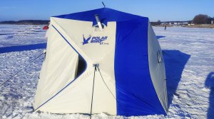 Обзор ЗИМНЕЙ ПАЛАТКИ Polar Bird 4TC Long Компакт