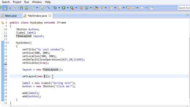 Program It Yourself in Java [Intermediate] - 2 - JButton смотреть онлайн