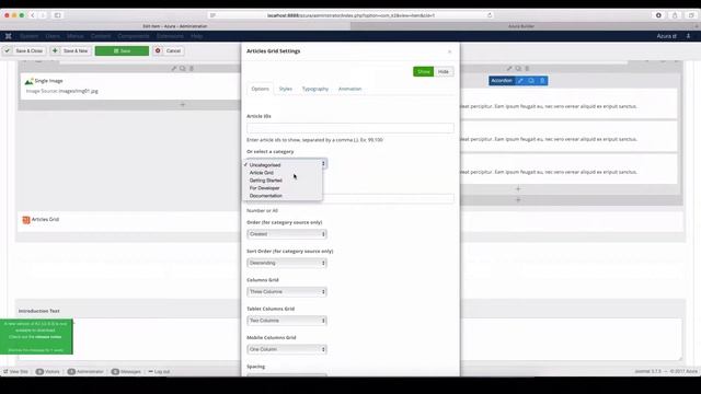 Azura Builder for K2 component смотреть онлайн