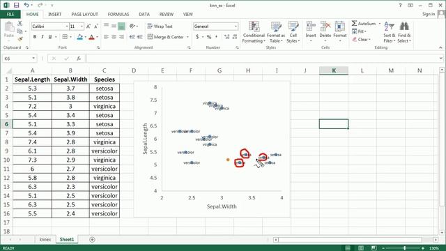 kNN Machine Learning Algorithm - Excel смотреть онлайн
