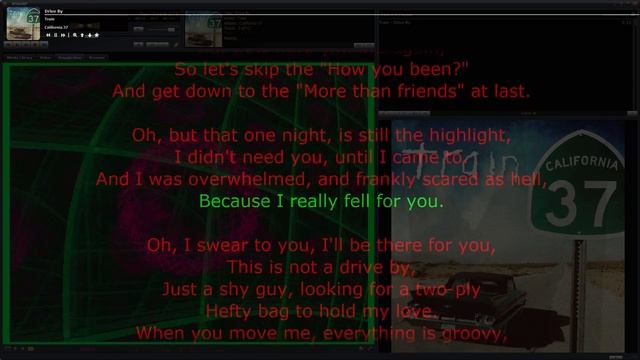 Train – Drive By • song with synchronized/karaoke lyrics смотреть онлайн