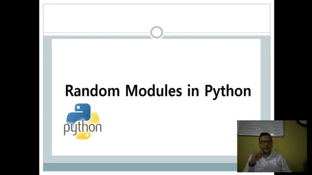 MODULES in PYTHON (part-6) смотреть онлайн