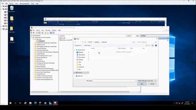 How to attach SSL/TLS certificate to SQL Server? смотреть онлайн