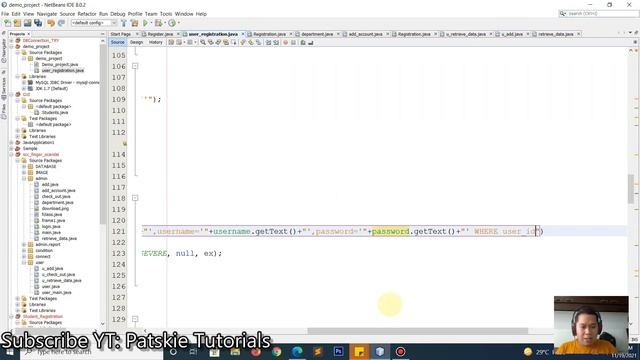Java Connect to WampServer Version 3.2.3 | Update Data from Database SQL | Using Netbeans IDE 8.2 смотреть онлайн