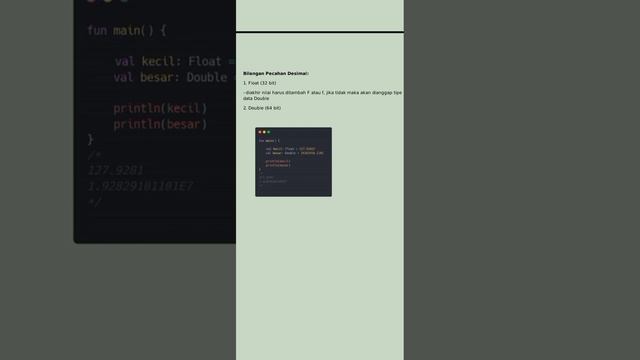 Kotlin Dasar: Tipe Data Number | 8 #kotlin #android #development #tutorial #programming смотреть онлайн