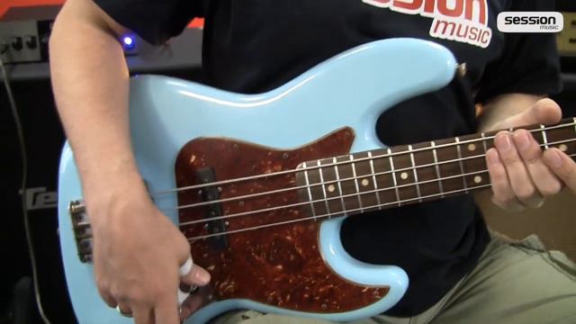 FENDER Custom Shop 1962 Jazz Bass Relic RW DB смотреть онлайн