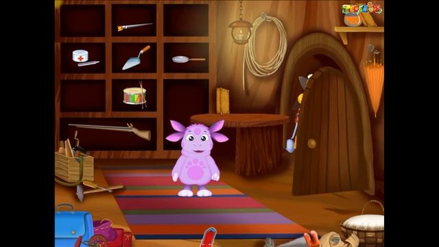 Лунтик:  Бюро находок. Игра для детей про профессии