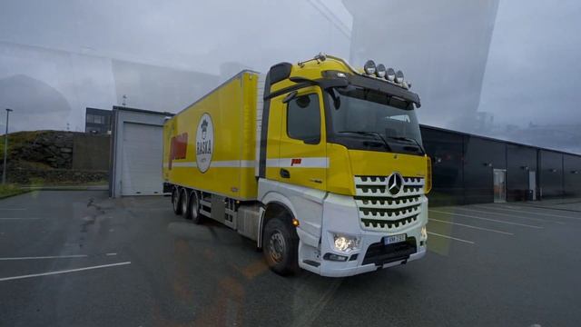 The Arocs on the Faroe Islands | Mercedes-Benz Trucks смотреть онлайн