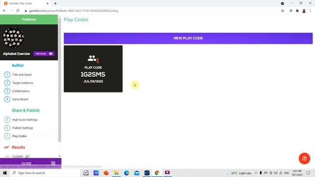 Gamilab Part 3 Publishing and Sharing a Game смотреть онлайн