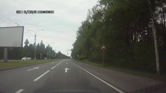 Санкт-Петербург. Автодорога Белоостров - Зеленогорск. смотреть онлайн