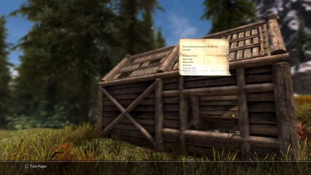 Skyrim SE- Scavenger Hunt, Mountains and Moss Mods. смотреть онлайн