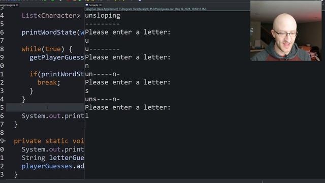 Hangman Game in Java - Full Tutorial (Beginning to End) смотреть онлайн