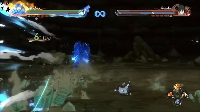 Gameplay Madara di Game Naruto Storm 4 (Jutsu,Combo,Awakening) смотреть онлайн