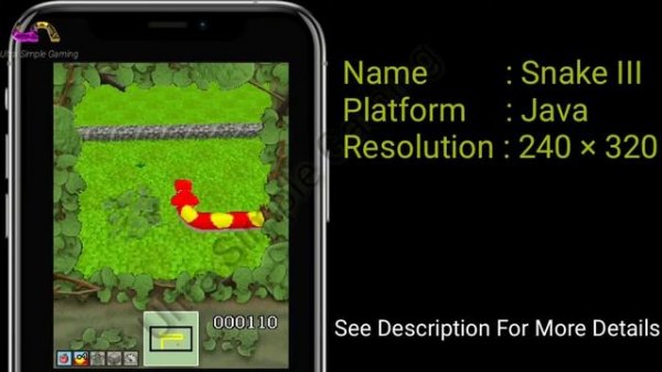 Snake III | Nokia Java game | Snake III 3D | Ultra Simple Gaming