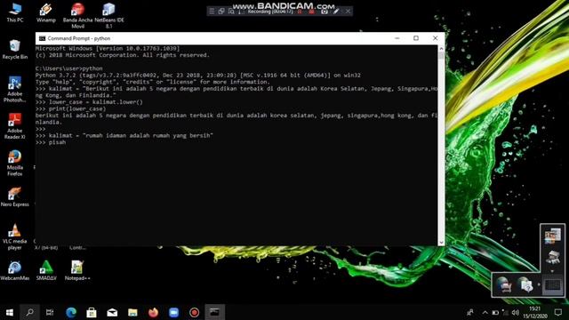tugas text mining python di cmd смотреть онлайн