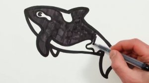 Рисуем фломастерами. Простой милый рисунок. Рисование для детей