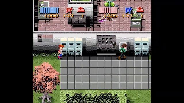 Zombies Ate My Neighbors (Hack) Zeke and Julie Ghoul Patrol designs смотреть онлайн