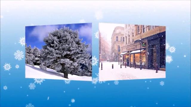 Снег кружится.