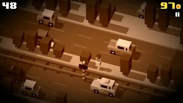 How not to play frogger}Crossy Road gameplay смотреть онлайн