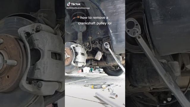 crankshaft pulley remove смотреть онлайн