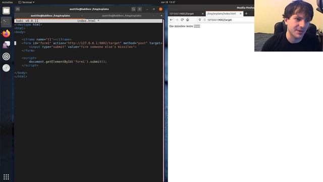 web security: what is a csrf exploit? (intermediate) anthony explains #053 смотреть онлайн