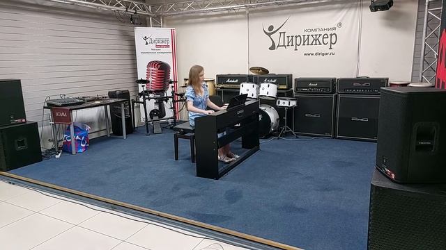 Ф.Бургмюллер. Этюд №18 Ре мажор из сборника "18 характерных этюдов", Лукина Мария, 12 лет. смотреть онлайн