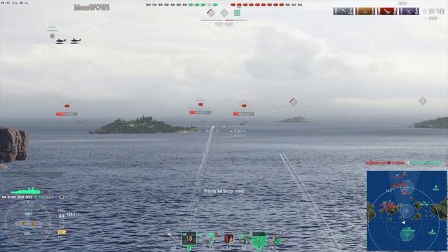 World of WarShips | HSF Admiral Graf Spee | 7 KILLS | 141K Damage - Replay Gameplay 4K 60 fps смотреть онлайн