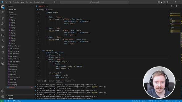 Игра на Python PyGame Zero c нуля (часть 6). Добавляем анимацию в игру смотреть онлайн