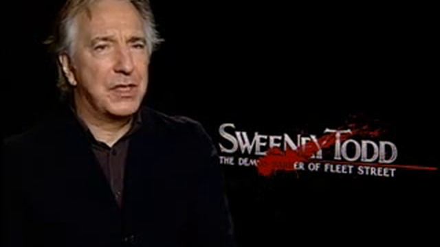 Sweeney Todd - Interview Alan Rickman смотреть онлайн