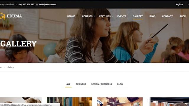 Education WordPress Theme Education WP смотреть онлайн