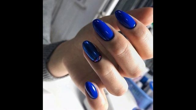 Самый шикарный синий маникюр The Best manicure ideas смотреть онлайн