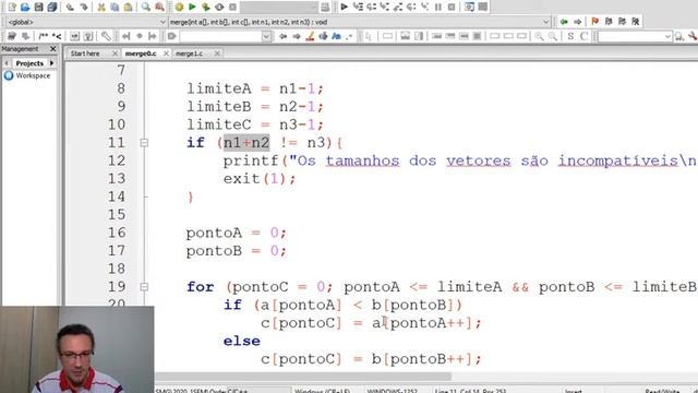 Aula3 Ordenação por Mergesort смотреть онлайн