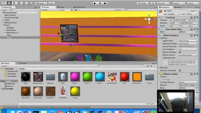 Unity3D VR: Whack A Mole Game (Designing Room) смотреть онлайн
