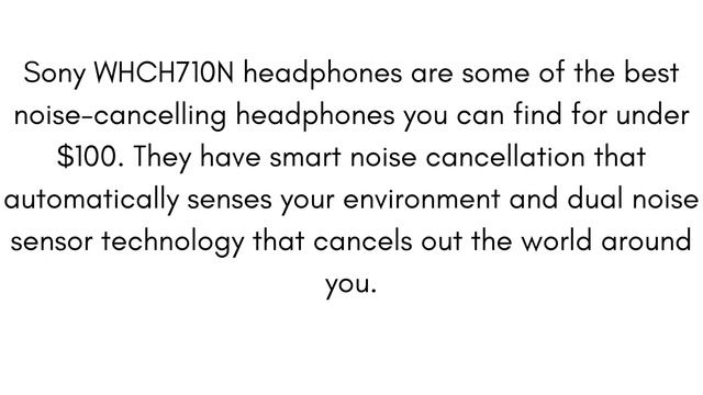 Best Noise Cancelling Headphones Under 100 USD | Top 5 Noise Cancelling Headphones смотреть онлайн