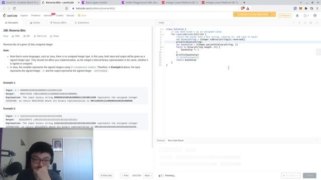 Terrible LeetCode in Kotlin: #190 Reverse Binary смотреть онлайн