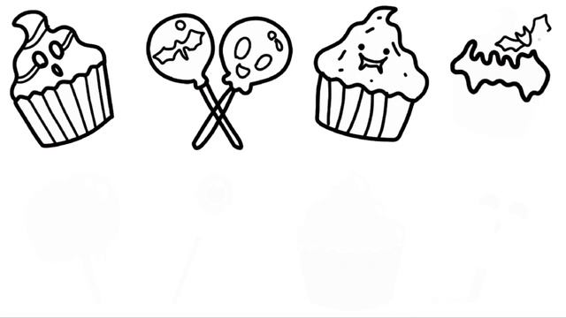 How to draw Halloween Decorations things Pumpkin, Halloween characters, Halloween candy, candle смотреть онлайн