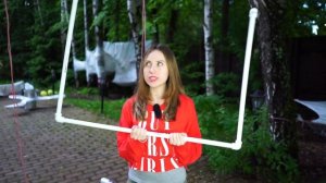 КАЧЕЛИ НА ДЕРЕВЕ ИЗ ПЛЕНКИ НА ЛЕТО 100 СЛОЕВ ЧЕЛЛЕНДЖ | Elli Di