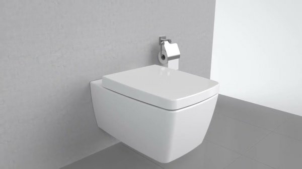 Установка подвесного унитаза Vitra