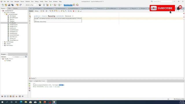 Java Programming Tutorial 20 - Java OOP - Data Abstraction | Abstract Class | Abstract Methods смотреть онлайн