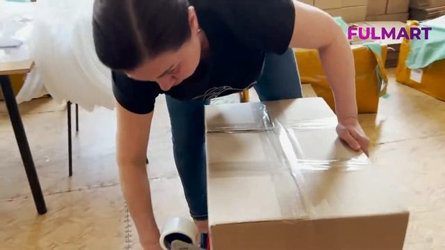 Фулфилмет Fulmart. Упаковка/маркировка товаров для маркетплейсов смотреть онлайн