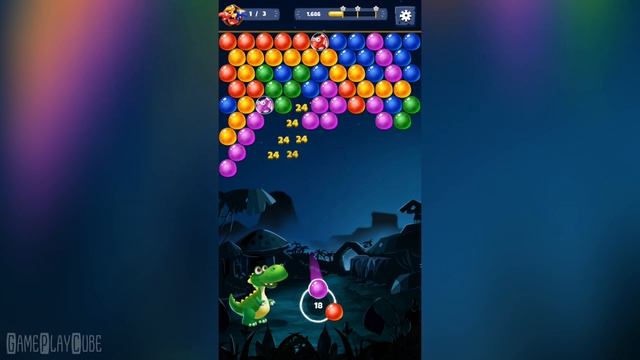 Bubble Shooter (By Happy Dragon Inc.) iOS/Android Gameplay Video смотреть онлайн