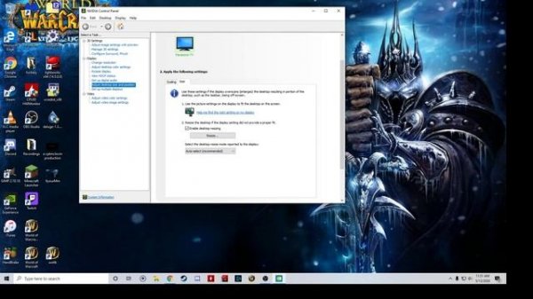 How to set a custom resolution on Windows 10 with nvidia control panel (desktop overscaling fix)