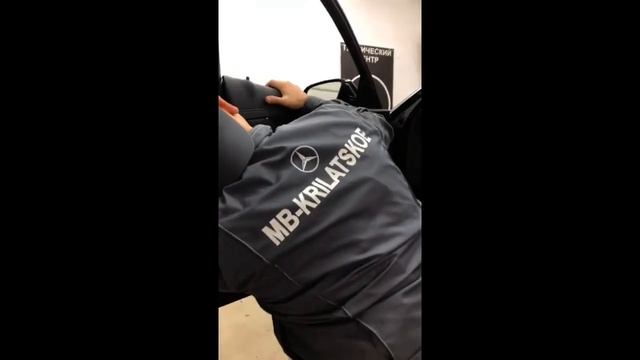Замена дверных замков на замки с доводчиками Мерседес E-class смотреть онлайн