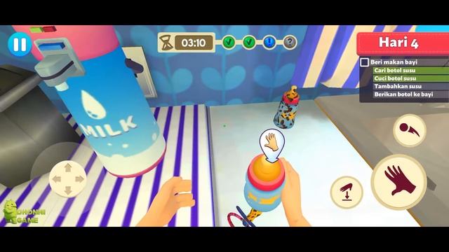 Mother Simulator: Happy Virtual Family Life Gameplay Walkthrough (Android, iOS) - Part 1 смотреть онлайн